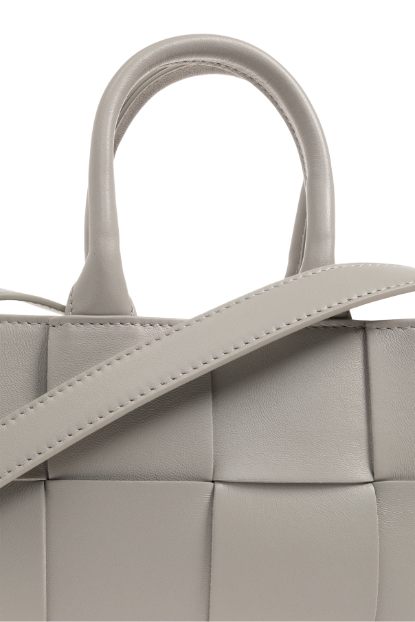 Bottega Veneta The Arco Rubber Tote - Grey 'Acro Mini